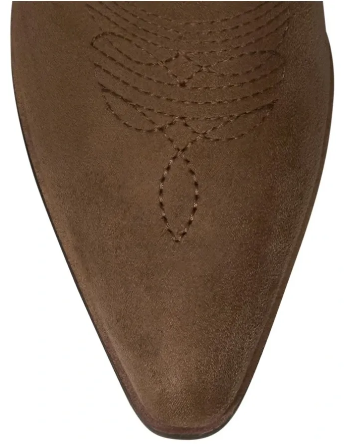 Ravella Nash Western Boots in Tan Micro