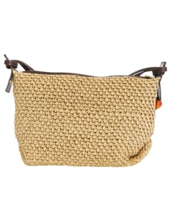 Ravella Nessa Bag in Chocolate Raffia