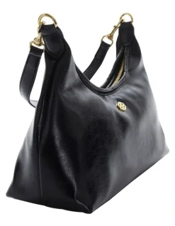 Ravella Nia Bags in Black Crinkle