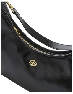 Ravella Nia Bags in Black Crinkle