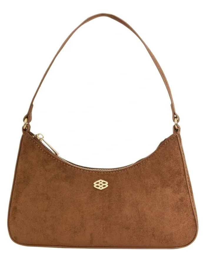 Ravella Nicole Shoulder Bag in Tan Micro