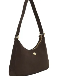 Ravella Nicole Shoulder Bag in Chocolate Micro
