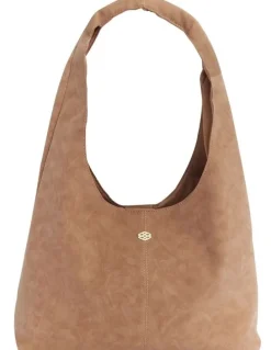 Ravella Nimble Hobo Bag in Tan Micro