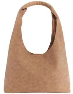 Ravella Nimble Hobo Bag in Tan Micro