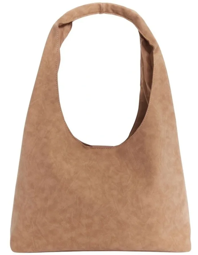 Ravella Nimble Hobo Bag in Tan Micro