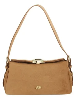 Ravella Nixie Shoulder Bag in Tan Micro