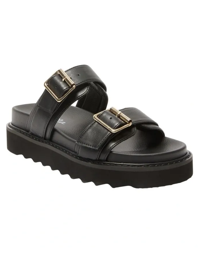 Ravella Poppy Sandals in Black