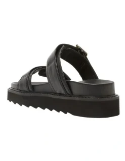 Ravella Poppy Sandals in Black