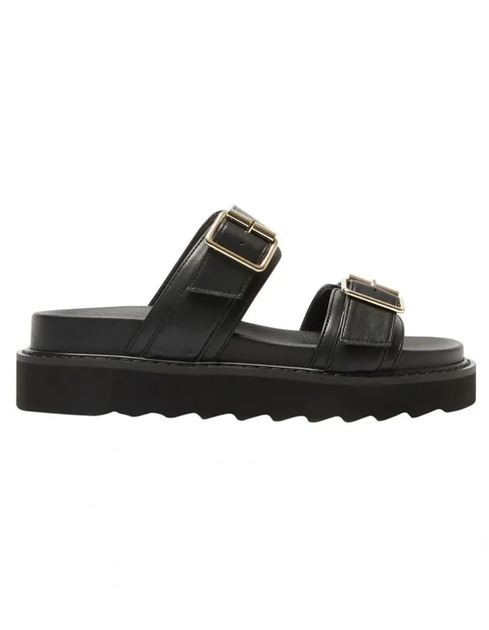 Ravella Poppy Sandals in Black
