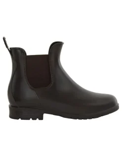 Ravella Rainy Gum Boots in Chocolate