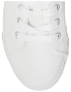 Ravella Rebound Sneakers in White Canvas