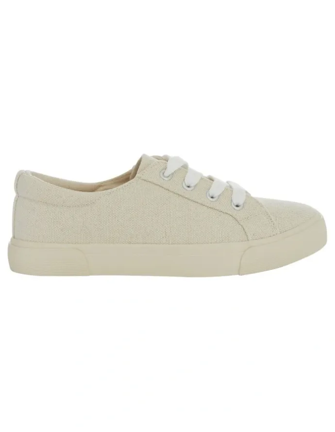 Ravella Rebound Sneakers in Natural Canvas