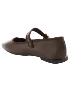 Ravella Romy Ballet Flats in Chocolate