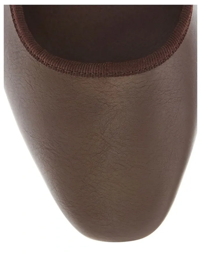 Ravella Romy Ballet Flats in Chocolate