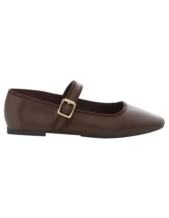Ravella Romy Ballet Flats in Chocolate
