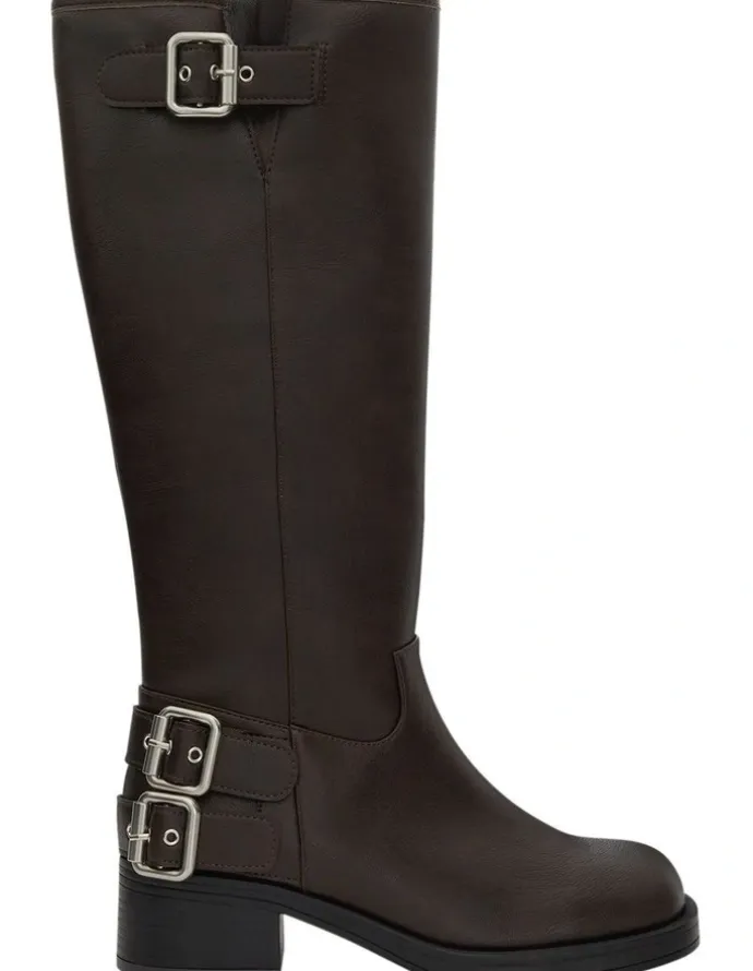 Ravella Rova Boots In Chocolate