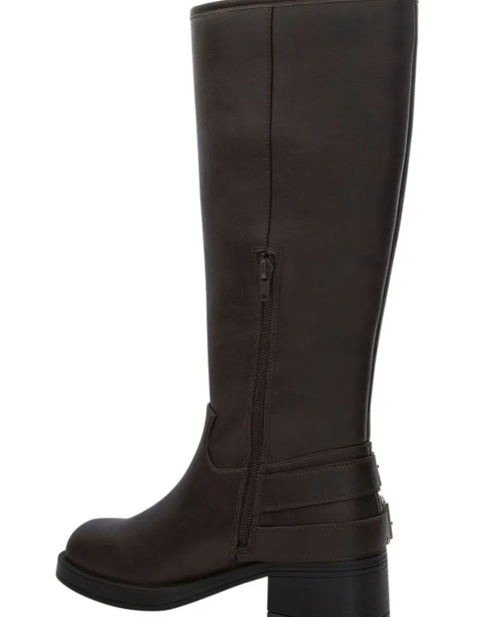 Ravella Rova Boots In Chocolate