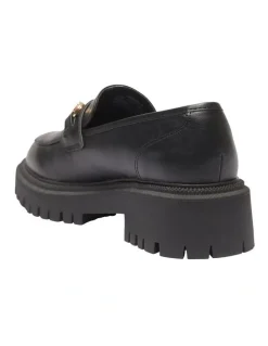 Ravella Samuel Flat Shoes in Black Smooth