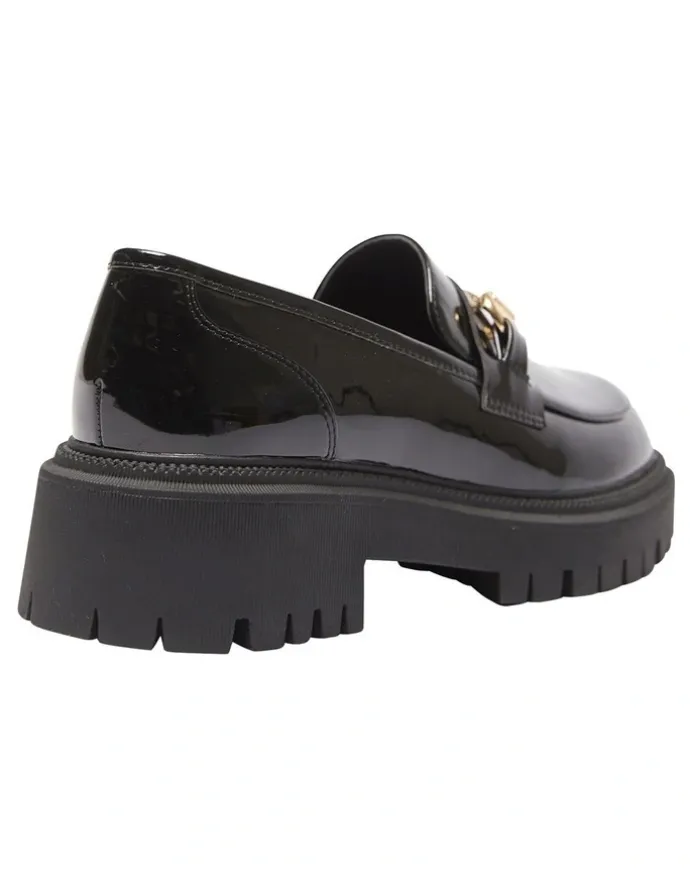Ravella Samuel Flat Shoes In Black Patent
