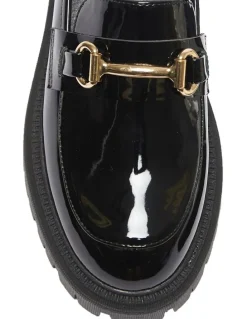 Ravella Samuel Flat Shoes In Black Patent