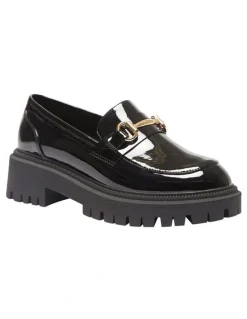Ravella Samuel Flat Shoes In Black Patent