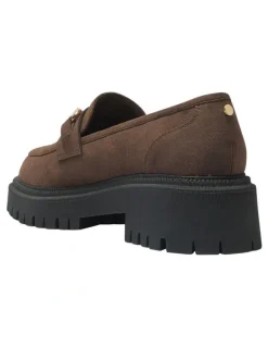 Ravella Samuel Loafers in Chocolate Micro
