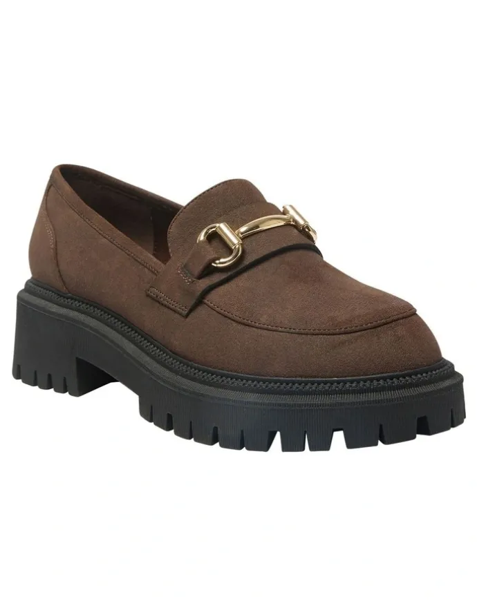 Ravella Samuel Loafers in Chocolate Micro