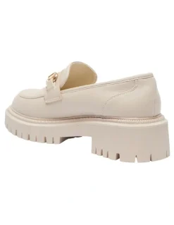 Ravella Samuel Nude Smooth Flat Shoes