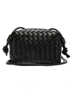 Ravella Sass Bag in Black Weave