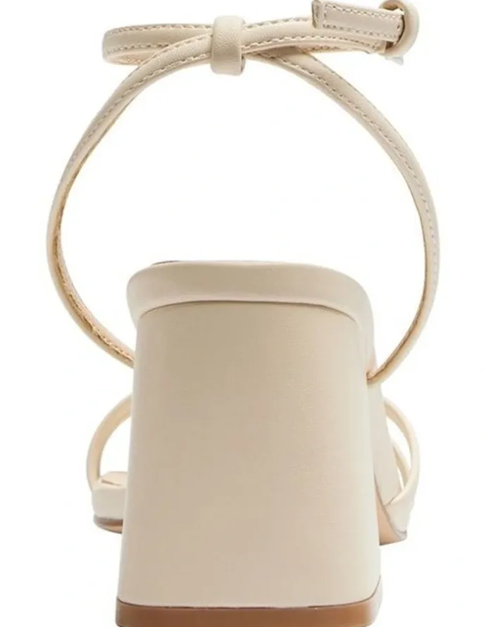 Ravella Shay Sandals in Bone Smooth