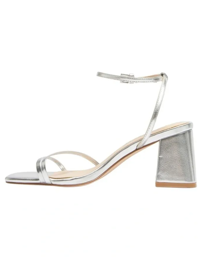 Ravella Shay Sandals in Silver Metallic