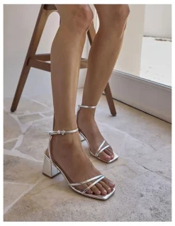 Ravella Shay Sandals in Silver Metallic