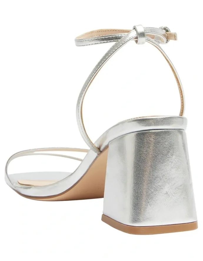 Ravella Shay Sandals in Silver Metallic