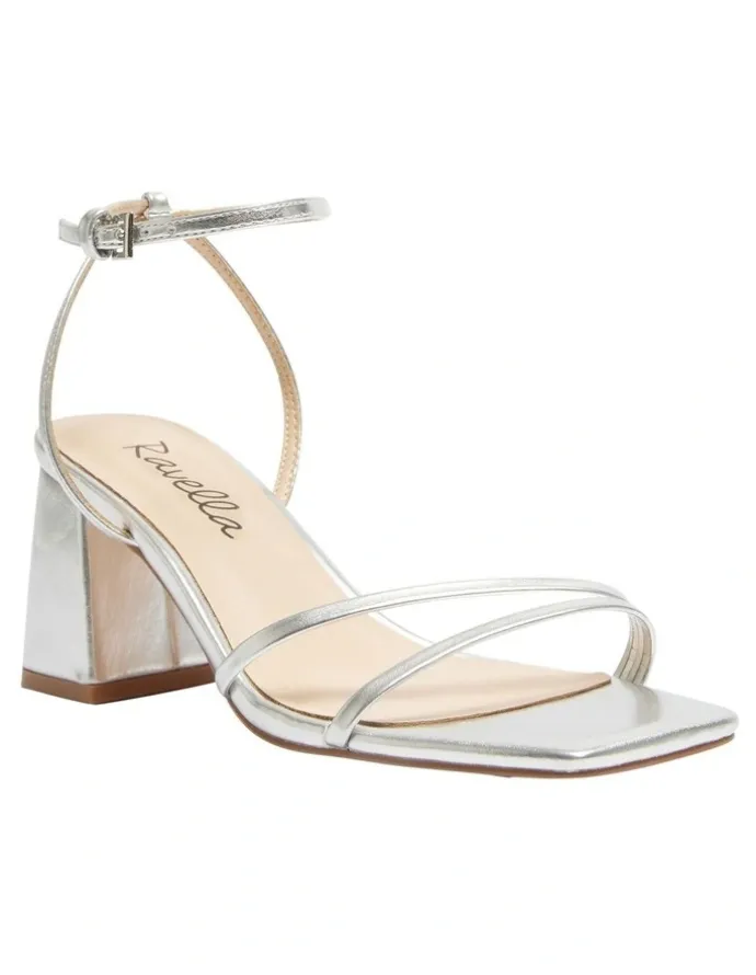 Ravella Shay Sandals in Silver Metallic