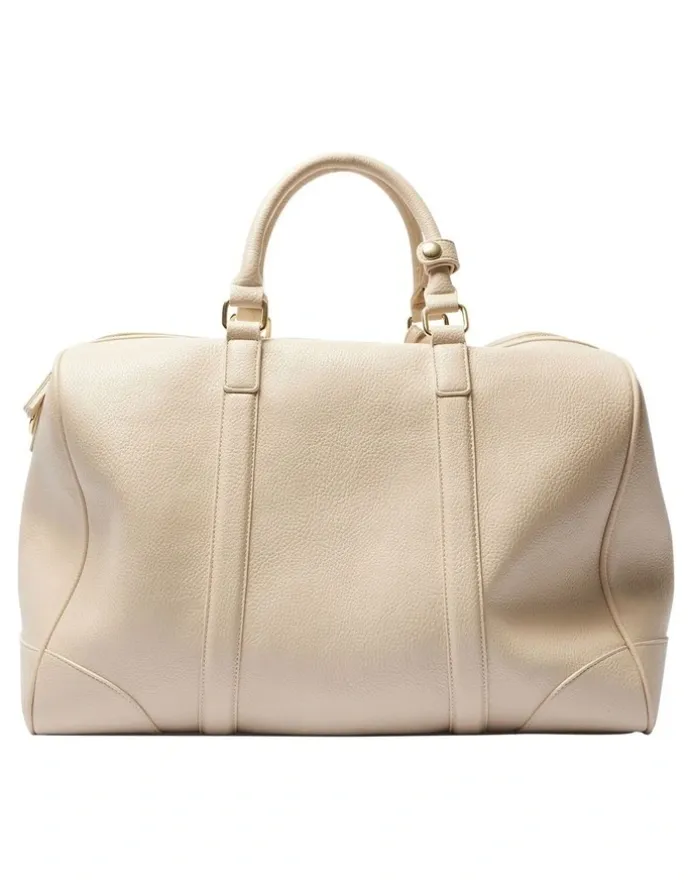 Ravella Siesta Overnight Bag in Bone Pebble