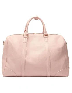 Ravella Siesta Overnight Bag in Baby Pink Pebble