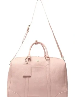 Ravella Siesta Overnight Bag in Baby Pink Pebble