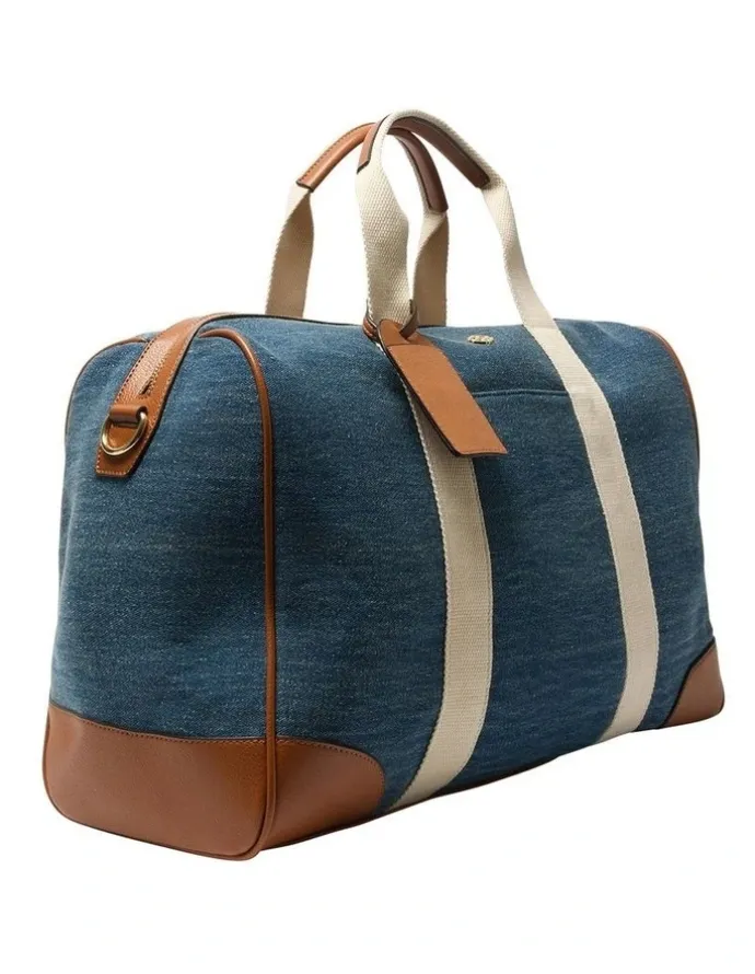 Ravella Siesta Overnight Bag in Denim Multi