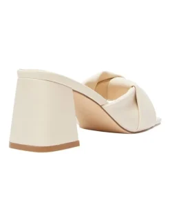 Ravella Skye Heel Sandals in Bone Smooth