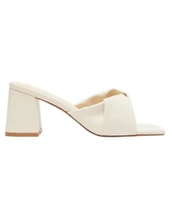 Ravella Skye Heel Sandals in Bone Smooth