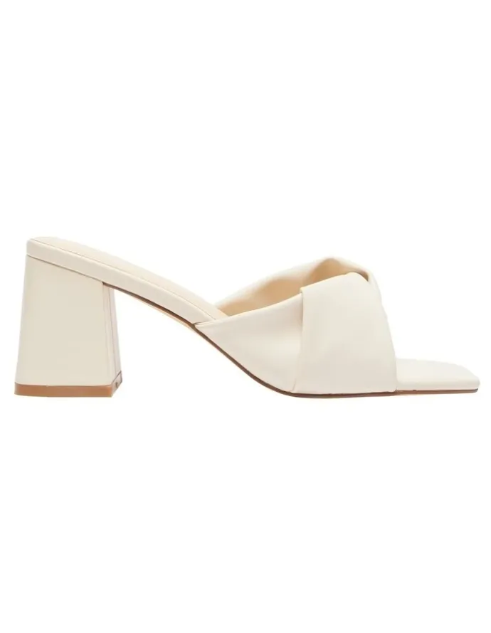 Ravella Skye Heel Sandals in Bone Smooth
