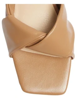 Ravella Skye Sandals in Camel Smooth