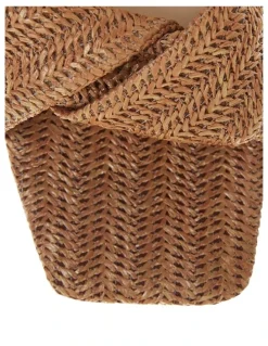 Ravella Skye Sandals in Tan Raffia