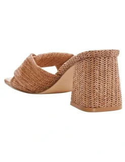 Ravella Skye Sandals in Tan Raffia