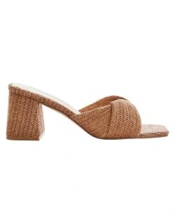 Ravella Skye Sandals in Tan Raffia