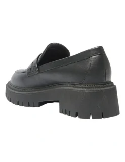 Ravella Stetson Flat Shoes in Black