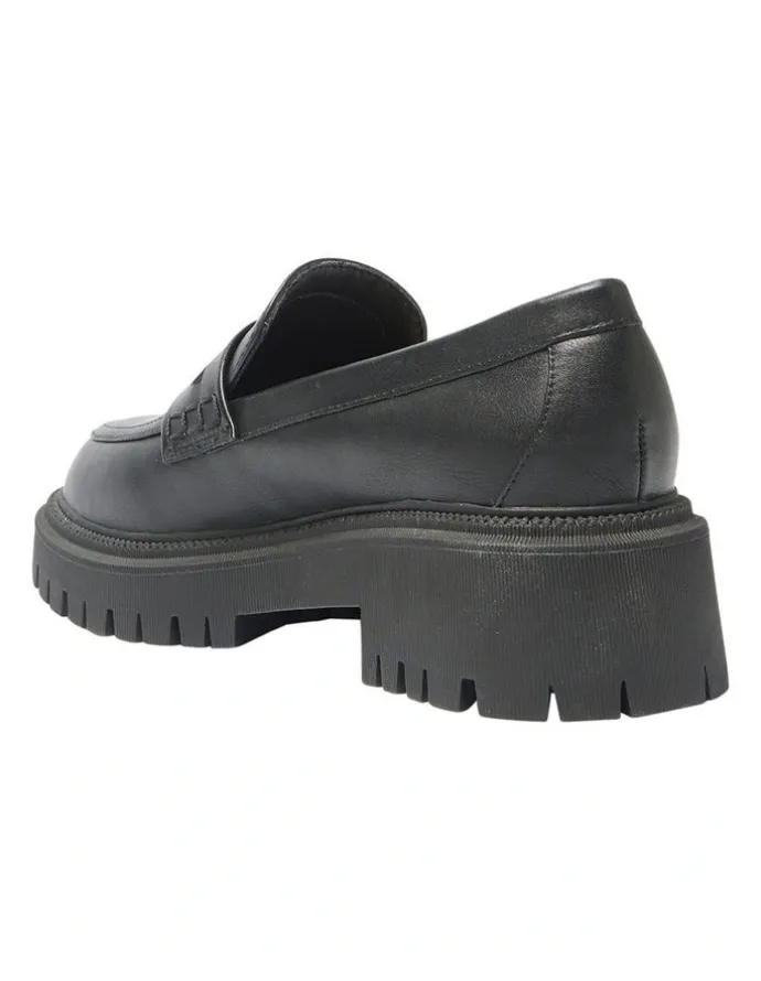 Ravella Stetson Flat Shoes in Black