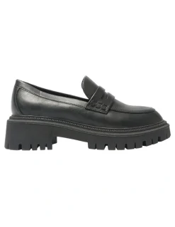 Ravella Stetson Flat Shoes in Black