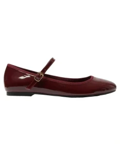 Ravella Sweet Flat Shoes in Cherry Patent