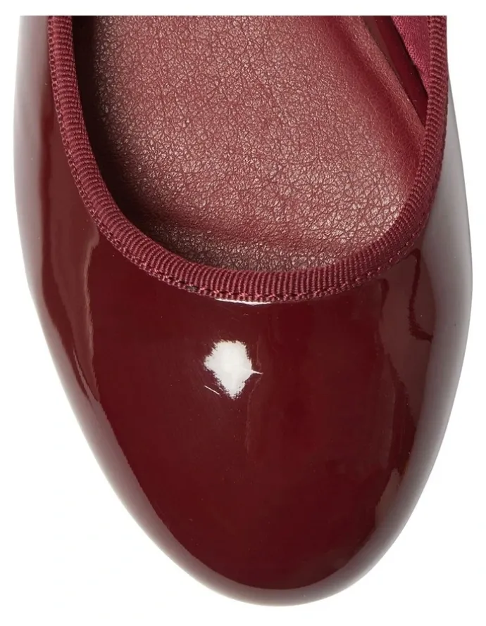 Ravella Sweet Flat Shoes in Cherry Patent
